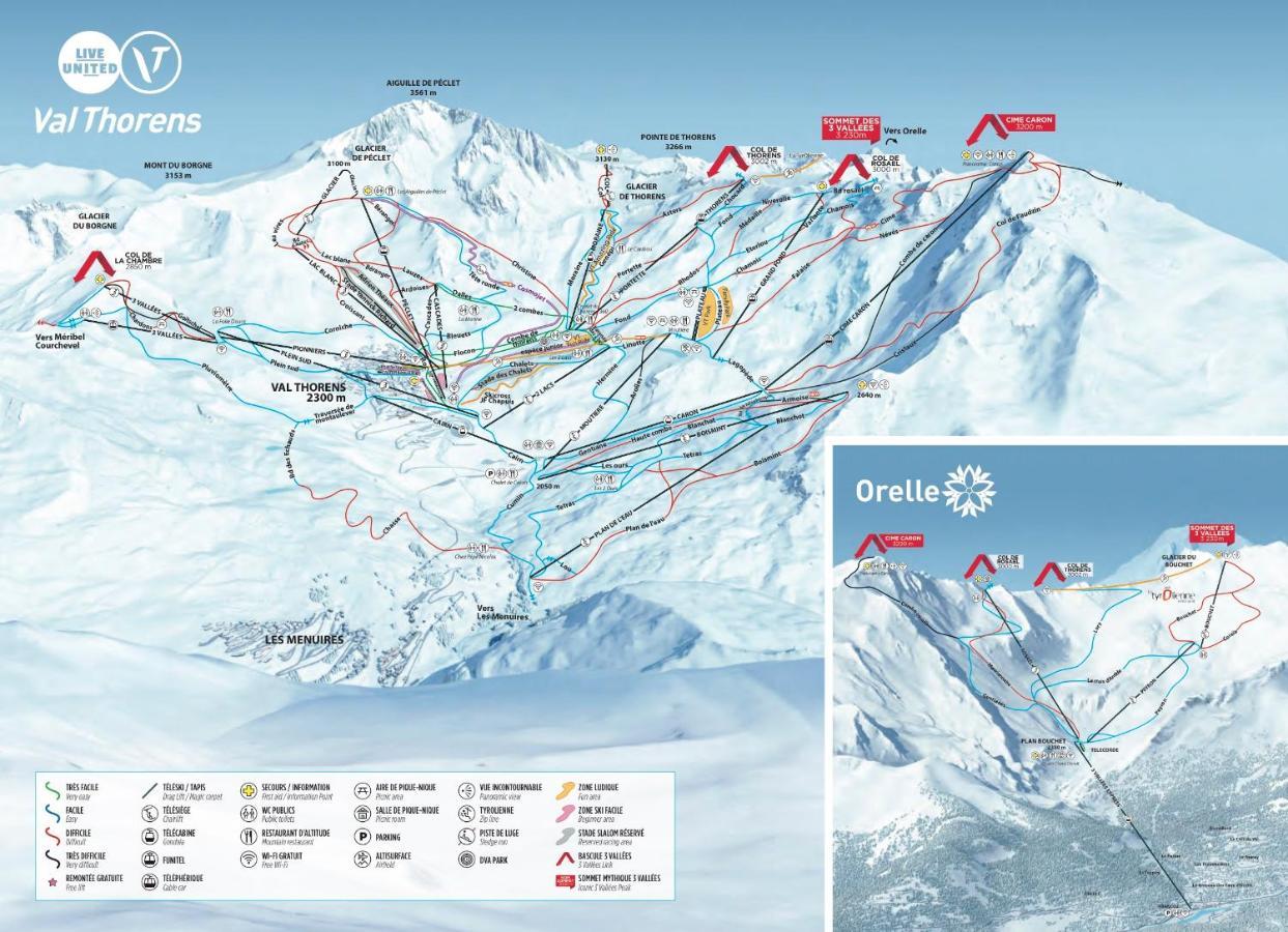 Appartement Orelle Val-Thorens Avec Spa Екстериор снимка